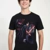 Henry Tiger Herren STAR WARS KYLO - T-Shirt Print - Black