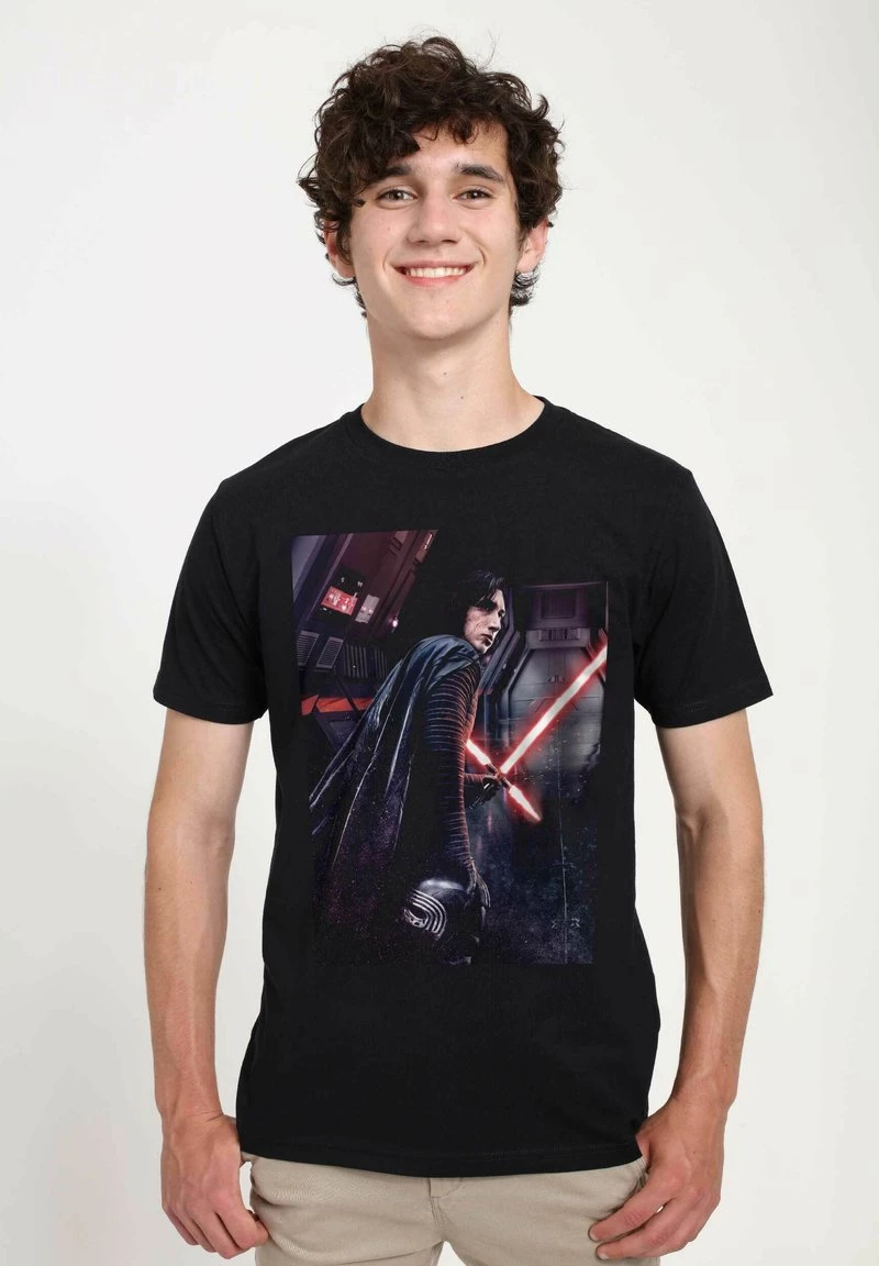 Henry Tiger Herren STAR WARS KYLO - T-Shirt Print - Black 1 Henry Tiger Herren STAR WARS KYLO - T-Shirt Print - Black