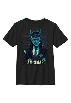 Henry Tiger MARVEL LOKI I AM SMART - T-Shirt Print - Black | Unisex