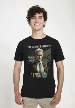 Henry Tiger Unisex MARVEL - T-Shirt Print - Black