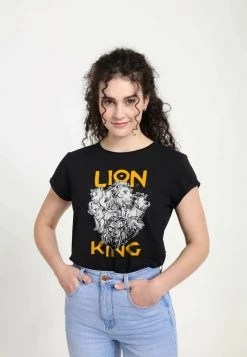 Henry Tiger Damen DISNEY THE LION KING: LIVE ACTION - CAST PHOTO - T-Shirt Print - Black -Günstiges Henry Tiger Geschäft 3ee291a8f01449fdb2d5894438033837