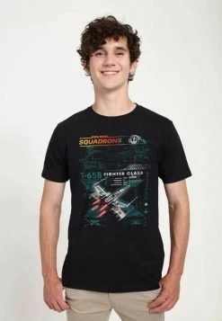 Henry Tiger STAR WARS: SQUADRONS - X-WING SQUAD SCHEME - T-Shirt Print - Black | Unisex
