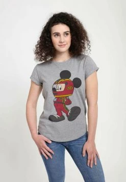 Henry Tiger Damen DISNEY CLASSICS MICKEY CLASSIC - MICKEY RACECAR DRIVER - T-Shirt Print - Melange Grey 7 Henry Tiger Damen DISNEY CLASSICS MICKEY CLASSIC - MICKEY RACECAR DRIVER - T-Shirt Print - Melange Grey -Günstiges Henry Tiger Geschäft 3f504e8435234025a6c2eb9c61360f6b