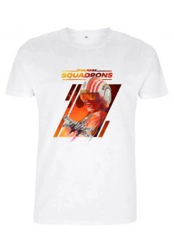 Henry Tiger STAR WARS: SQUADRONS - SQUADRONS REBEL - T-Shirt Print - White | Unisex -Günstiges Henry Tiger Geschäft 3f83f5903ec24639beeba9008791c950