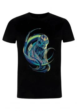 Henry Tiger Herren MARVEL KRO COLORS - T-Shirt Print - Black -Günstiges Henry Tiger Geschäft 3fc1d0fa1be54e20893b22163301f3df