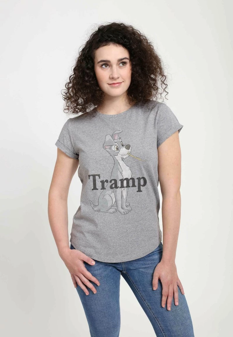 Henry Tiger Damen DISNEY CLASSICS LADY & THE TRAMP - HER TRAMP - T-Shirt Print - Melange Grey 3 Henry Tiger Damen DISNEY CLASSICS LADY & THE TRAMP - HER TRAMP - T-Shirt Print - Melange Grey – Bild 3