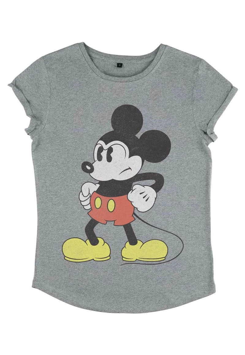 Henry Tiger Damen DISNEY CLASSICS - T-Shirt Print - Melange Grey 4 Henry Tiger Damen DISNEY CLASSICS - T-Shirt Print - Melange Grey – Bild 4