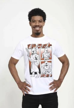 Henry Tiger Unisex STAR WARS - T-Shirt Print - White
