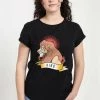 Henry Tiger Damen DISNEY KING - T-Shirt Print - Black