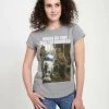 Henry Tiger Damen STAR WARS - T-Shirt Print - Melange Grey