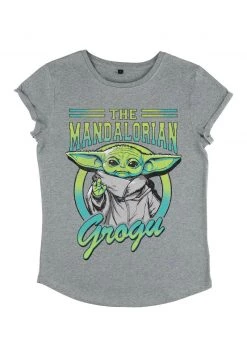 Henry Tiger Damen STAR WARS GROGU COLLEGIATE - T-Shirt Print - Melange Grey -Günstiges Henry Tiger Geschäft 40b16f81b3dc4e89aa02ce193fc6944d