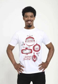 Henry Tiger Unisex T-Shirt Print - White