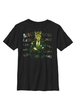 Henry Tiger MARVEL KIDS LOKI CHAOTIC - T-Shirt Print - Black | Unisex