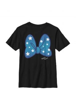 Henry Tiger Unisex DISNEY CLASSICS KIDS MINNIE STARS BOW - T-Shirt Print - Black