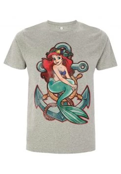 Henry Tiger Unisex DISNEY THE LITTLE MERMAID - ANCHOR - T-Shirt Print - Melange Grey -Günstiges Henry Tiger Geschäft 42121a8a674a409db9c75963c93dd05e