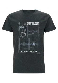 Henry Tiger STAR WARS UNISEX FIGHTER SQUADRON - T-Shirt Print - Melange Black -Günstiges Henry Tiger Geschäft 421bfe4667f94ba19a5e1fe558941a24
