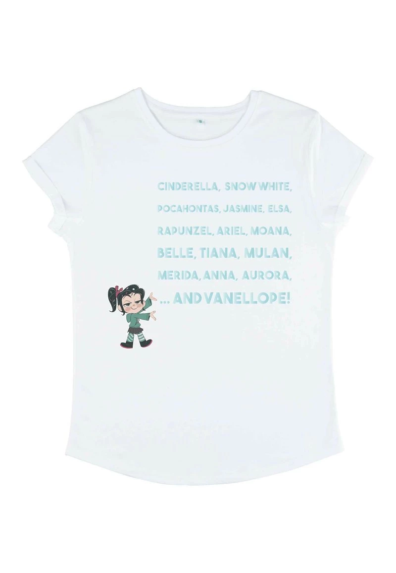Henry Tiger Damen DISNEY WRECK-IT RALPH 2 - PRINCESS NAME TEXT STACK - T-Shirt Print - White 3 Henry Tiger Damen DISNEY WRECK-IT RALPH 2 - PRINCESS NAME TEXT STACK - T-Shirt Print - White – Bild 3