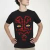 Henry Tiger Unisex STAR WARS MAUL HALLOWEEN ICONS - T-Shirt Print - Black