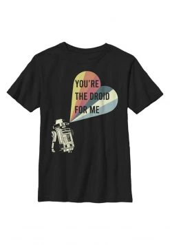 Henry Tiger STAR WARS KIDS DROID FOR ME - T-Shirt Print - Black | Unisex