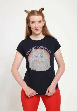 Henry Tiger Damen DISNEY RAINBOW PRINCESS - T-Shirt Print - Navy Blue -Günstiges Henry Tiger Geschäft 42e3d098997844e8acb47d6a8891fcfe