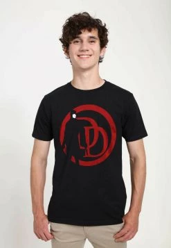 Henry Tiger Unisex MARVEL DEFENDERS - DD STANDING - T-Shirt Print - Black