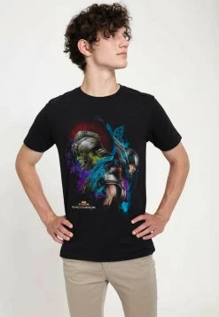 Henry Tiger MARVEL THOR RAGNAROK - WARRIORS - T-Shirt Print - Black | Unisex -Günstiges Henry Tiger Geschäft 4376e1126871430da850b73d6b90840b