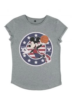 Henry Tiger Damen DISNEY CLASSICS BALL AMERICANA - T-Shirt Print - Melange Grey -Günstiges Henry Tiger Geschäft 439e8ce14db5460696be418da0056fc5