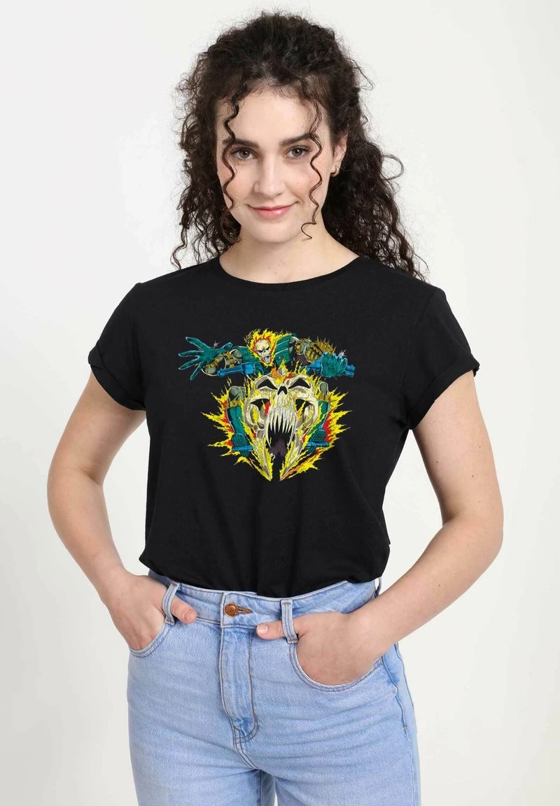 Henry Tiger MARVEL OTHER - GHOST RIDER - T-Shirt Print - Black | Damen 4 Henry Tiger MARVEL OTHER - GHOST RIDER - T-Shirt Print - Black | Damen – Bild 4