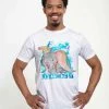 Henry Tiger Herren DISNEY CLASSICS DUMBO - WATERCOLOR DUMBO - T-Shirt Print - White