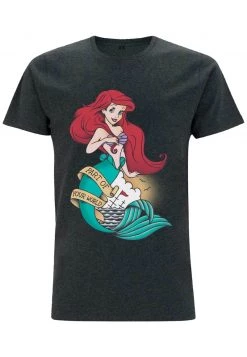 Henry Tiger Unisex DISNEY THE LITTLE MERMAID - SAILOR ARIEL - T-Shirt Print - Melange Black -Günstiges Henry Tiger Geschäft 43deec94f2444d4db2182964bd5eef2e