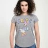 Henry Tiger Damen DISNEY CLASSICS MICKEY CLASSIC - DAISY DUCK - T-Shirt Print - Melange Grey