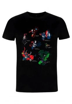 Henry Tiger Unisex MARVEL OTHER - VENOMIZED HEROS - T-Shirt Print - Black -Günstiges Henry Tiger Geschäft 458eff8dfd32492a9406d258e9f68e32