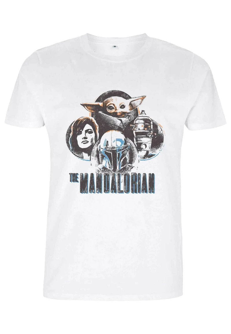 Henry Tiger STAR WARS: THE MANDALORIAN - MANDO CIRCLES - T-Shirt Print - White | Unisex 5 Henry Tiger STAR WARS: THE MANDALORIAN - MANDO CIRCLES - T-Shirt Print - White | Unisex – Bild 5