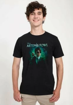 Henry Tiger Unisex DISNEY CLASSICS ARTEMIS FOWL - SMART ARTEMIS - T-Shirt Print - Black