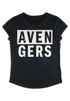 Henry Tiger Damen MARVEL AVENGERS CLASSIC - AVENGERS ICON - T-Shirt Print - Black -Günstiges Henry Tiger Geschäft 4628baa5eaf9427d8af10891dc109f26