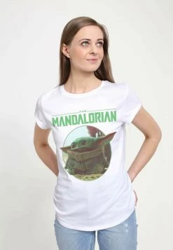 Henry Tiger STAR WARS: MANDALORIAN - THE LOOK - T-Shirt Print - White | Damen 8 Henry Tiger STAR WARS: MANDALORIAN - THE LOOK - T-Shirt Print - White | Damen -Günstiges Henry Tiger Geschäft 4645ef583c9342598266025920f91977