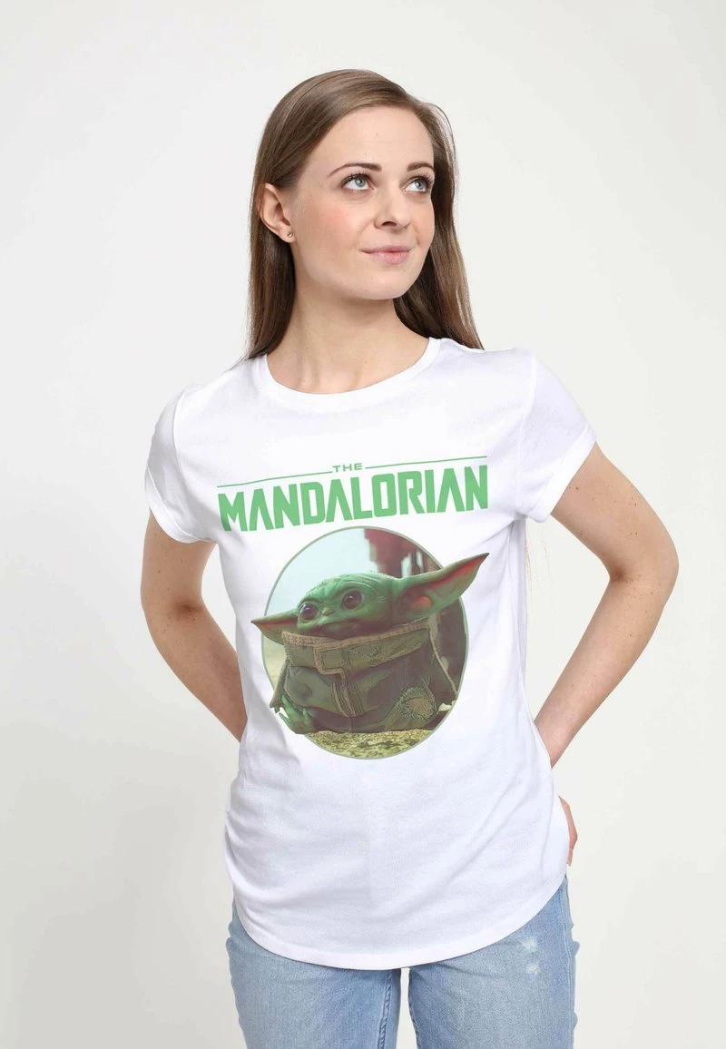 Henry Tiger STAR WARS: MANDALORIAN - THE LOOK - T-Shirt Print - White | Damen 3 Henry Tiger STAR WARS: MANDALORIAN - THE LOOK - T-Shirt Print - White | Damen – Bild 3