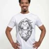 Henry Tiger Herren DISNEY THE LION KING - THE LINO KING - T-Shirt Print - White