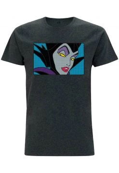 Henry Tiger DISNEY UNISEX MALEFICENT EYES - T-Shirt Print - Melange Black -Günstiges Henry Tiger Geschäft 464b3a1ecb594e55b98b8828381b6560