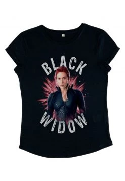 Henry Tiger Damen MARVEL AVENGERS: ENDGAME - BLACK WIDOW BURST - T-Shirt Print - Navy Blue -Günstiges Henry Tiger Geschäft 4672103837024c9599da401eda4b4b5e
