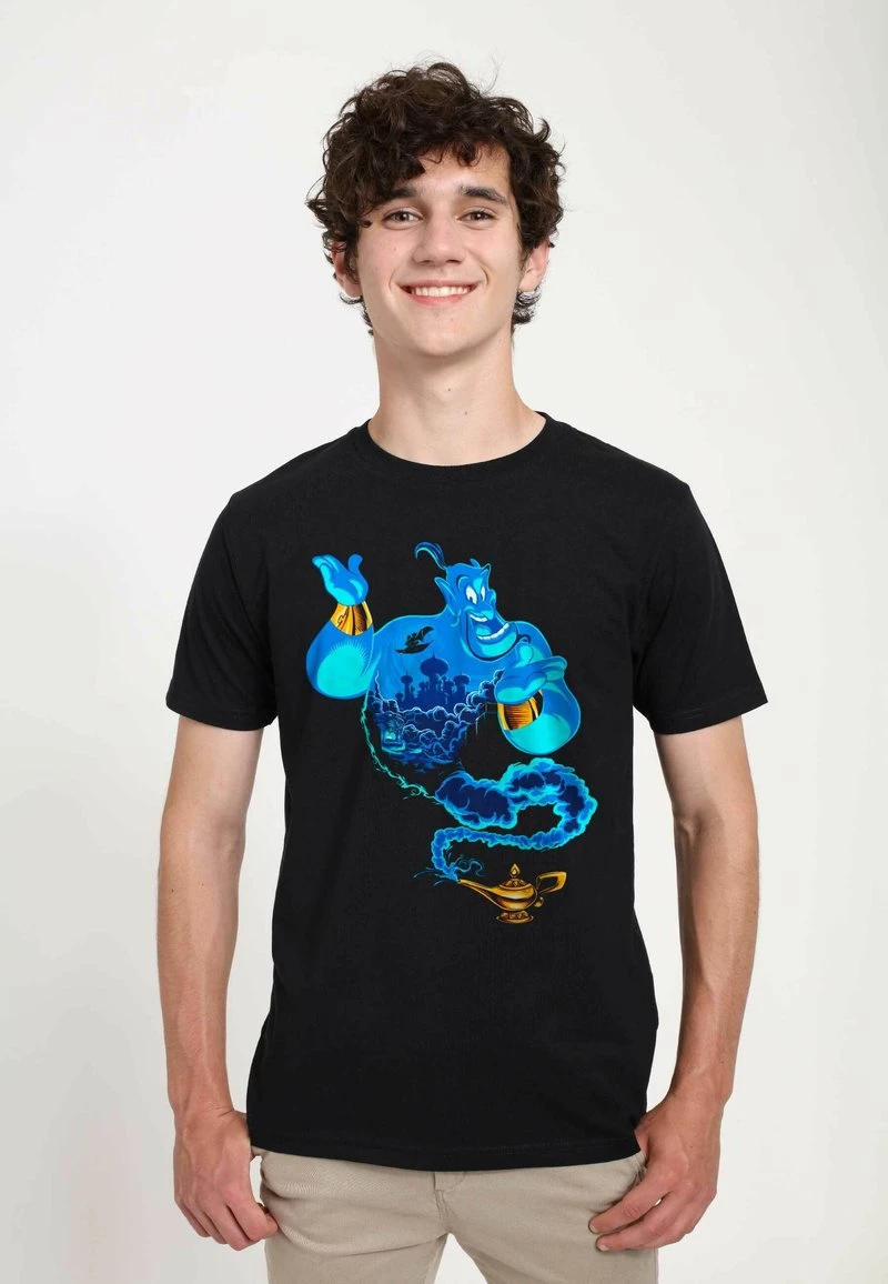 Henry Tiger DISNEY ALADDIN - GENIE OF THE LAMP - T-Shirt Print - Black | Unisex 1 Henry Tiger DISNEY ALADDIN - GENIE OF THE LAMP - T-Shirt Print - Black | Unisex