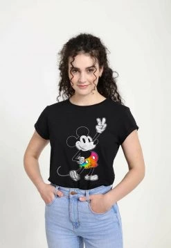 Henry Tiger Damen DISNEY CLASSICS TIE DYE MICKEY STROKED - T-Shirt Print - Black -Günstiges Henry Tiger Geschäft 471ba6df871c466db52d7ea96da532fe