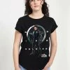 Henry Tiger Damen MARVEL WINTER SOLDIER GRID TEXT - T-Shirt Print - Black