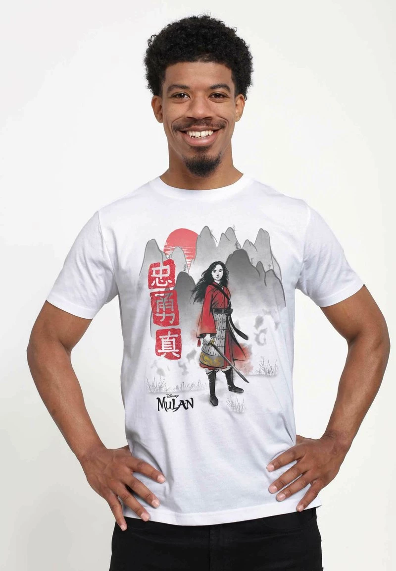 Henry Tiger DISNEY MULAN: LIVE ACTION - LOYAL BRAVE TRUE - T-Shirt Print - White | Unisex 1 Henry Tiger DISNEY MULAN: LIVE ACTION - LOYAL BRAVE TRUE - T-Shirt Print - White | Unisex