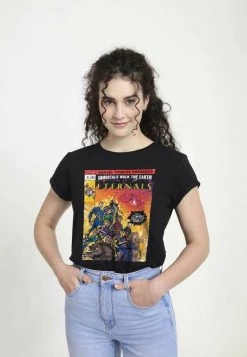 Henry Tiger Damen MARVEL WOMEN'S VINTAGE STYLE COMIC COVER - T-Shirt Print - Black -Günstiges Henry Tiger Geschäft 4768bddc9ac846e4a2f3972ad5fcc61e