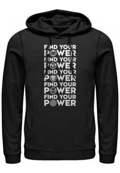 Henry Tiger Unisex MARVEL TEAM POWER - Kapuzenpullover - Black