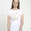 Henry Tiger Damen STAR WARS PROTECT THE CHILD - T-Shirt Print - White