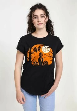 Henry Tiger Damen STAR WARS DARTH SPOOKY - T-Shirt Print - Black