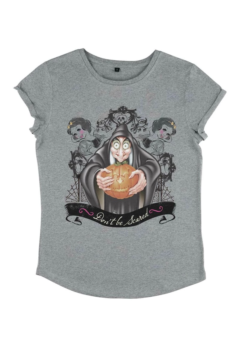 Henry Tiger Damen DISNEY NO SCARE - T-Shirt Print - Melange Grey 4 Henry Tiger Damen DISNEY NO SCARE - T-Shirt Print - Melange Grey – Bild 4