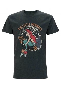 Henry Tiger DISNEY UNISEX THE LITTLE MERMAID ARIEL - T-Shirt Print - Melange Black -Günstiges Henry Tiger Geschäft 481a46fed56a4501af518ae257fb6e5d